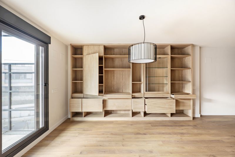 Modern Open-Concept Bookcase
