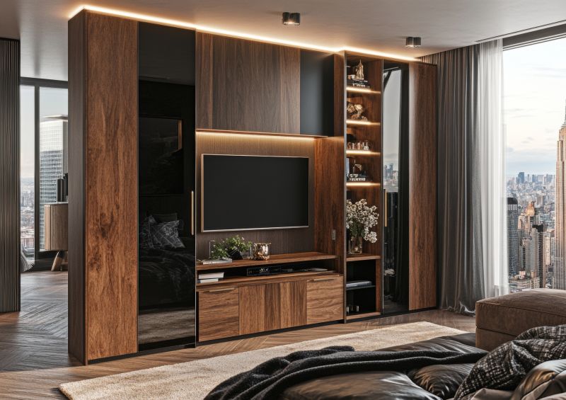 Built In Bookcase Installation in Durham, NC