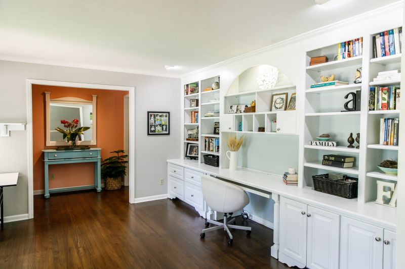 Built-In Home Office Furniture Solutions