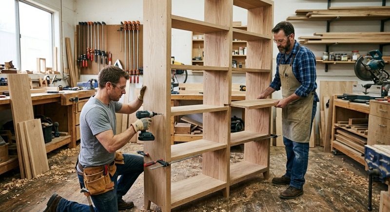 Bookcase Construction